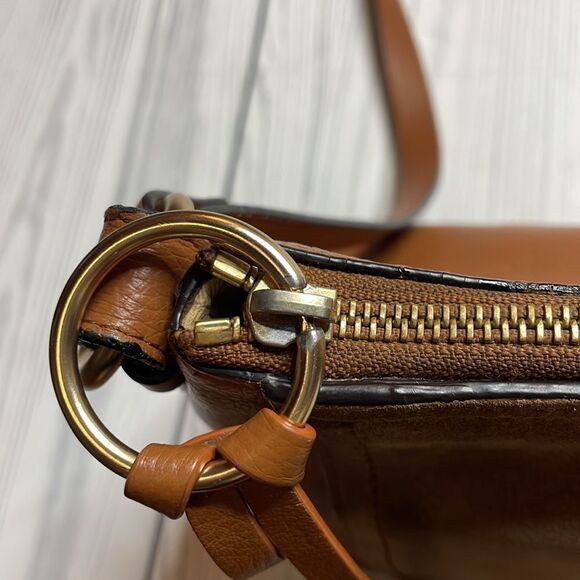 See by Chloe Joan Leather Shoulder Bag Caramello - Picture 9 of 16